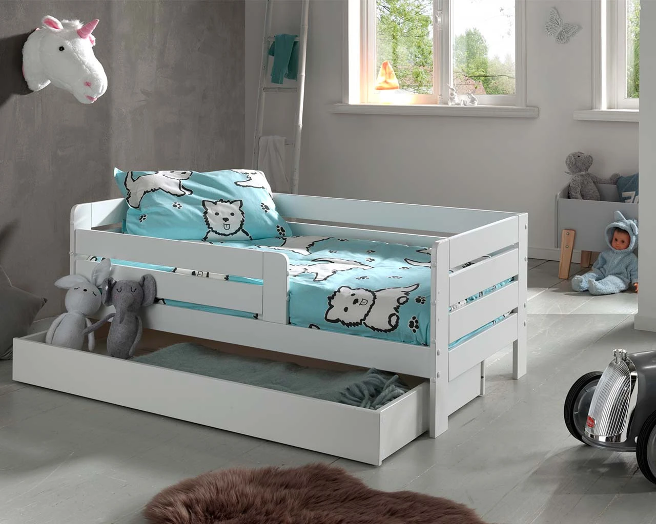 Wren Toddler Bed White 2 Wren Toddler Bed White - Image 2