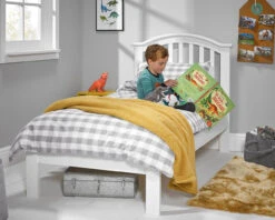 Bianca Grey Check & Stripe Duvet Set