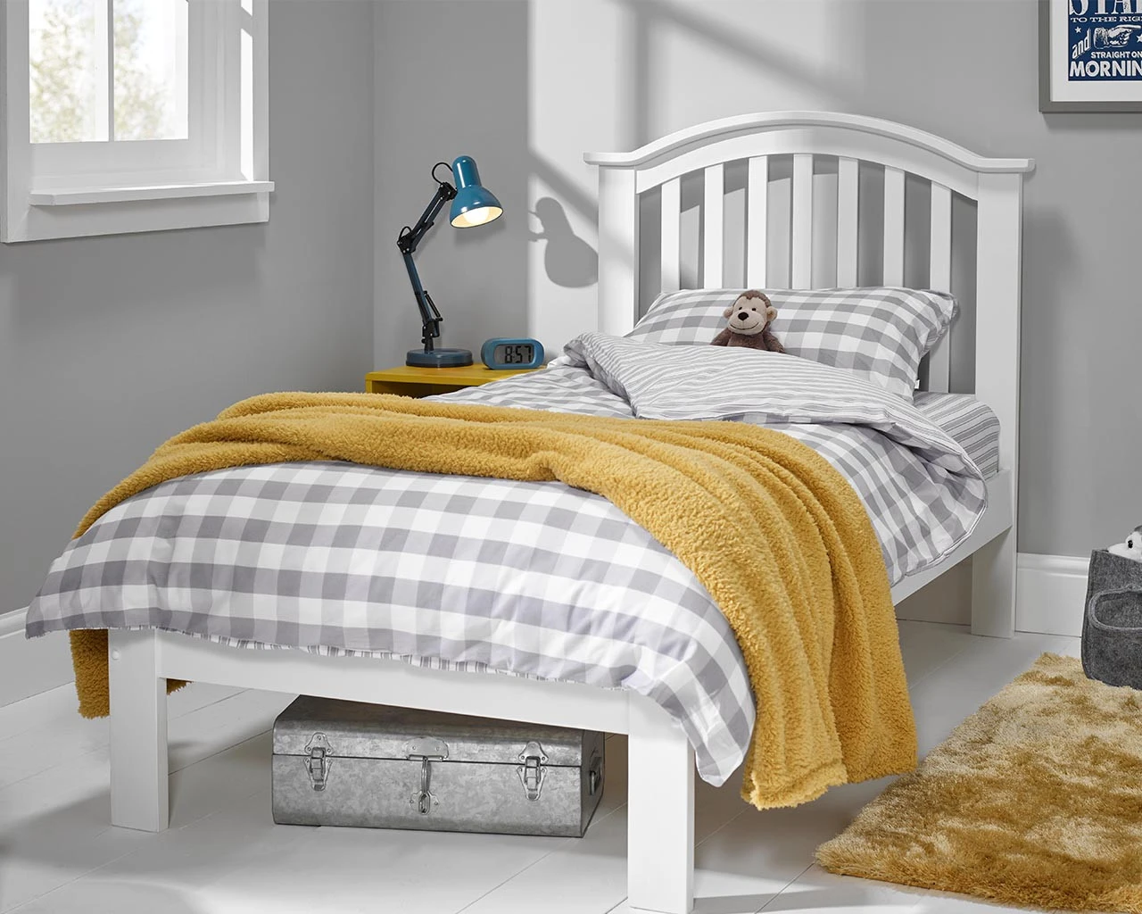 Bianca Grey Check & Stripe Duvet Set 2 Bianca Grey Check & Stripe Duvet Set - Image 2