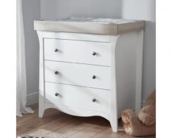 Clara 3 Piece Nursery Room Set White & Ash 7 Clara 3 Piece Nursery Room Set White & Ash -Room to Grow clara 3 drawer dresser driftwood ash 004 76380.1661774773
