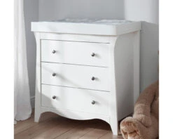 Clara 3 Piece Nursery Room Set White 8 Clara 3 Piece Nursery Room Set White -Room to Grow clara 3 drawer dresser white 004 68667.1661773433