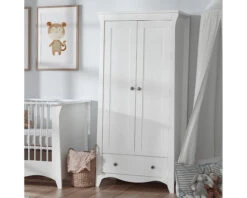 Clara 3 Piece Nursery Room Set White 9 Clara 3 Piece Nursery Room Set White -Room to Grow clara wardrobe white 005 36715.1661773433