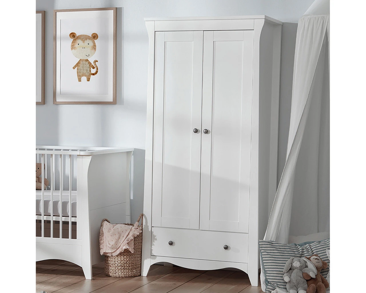 Clara 3 Piece Nursery Room Set White 5 Clara 3 Piece Nursery Room Set White - Image 5