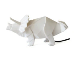 White Dinosaur Lamp