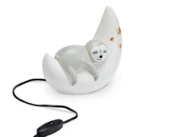 Sloth On The Moon Lamp