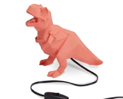 Orange Dinosaur Lamp
