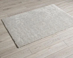 Silver Geo Rug