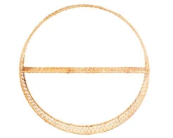 Split Willow Round Shelf