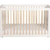 Torsten Nursery Cot White & Natural